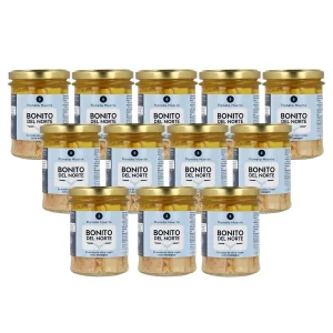 Pack 12x Bonito del Norte en aceite de oliva ECO Planeta Huerto 200 g