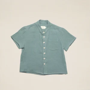 Camisa bambula verde