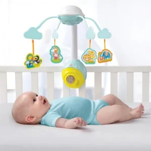 Mobile Bright Starts SOOTHING SAFARI 2-IN-1 MOBILE