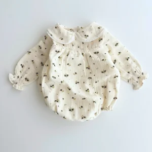 Ranita jaretas cuello bebé | Bruma | Mini flor ceniza