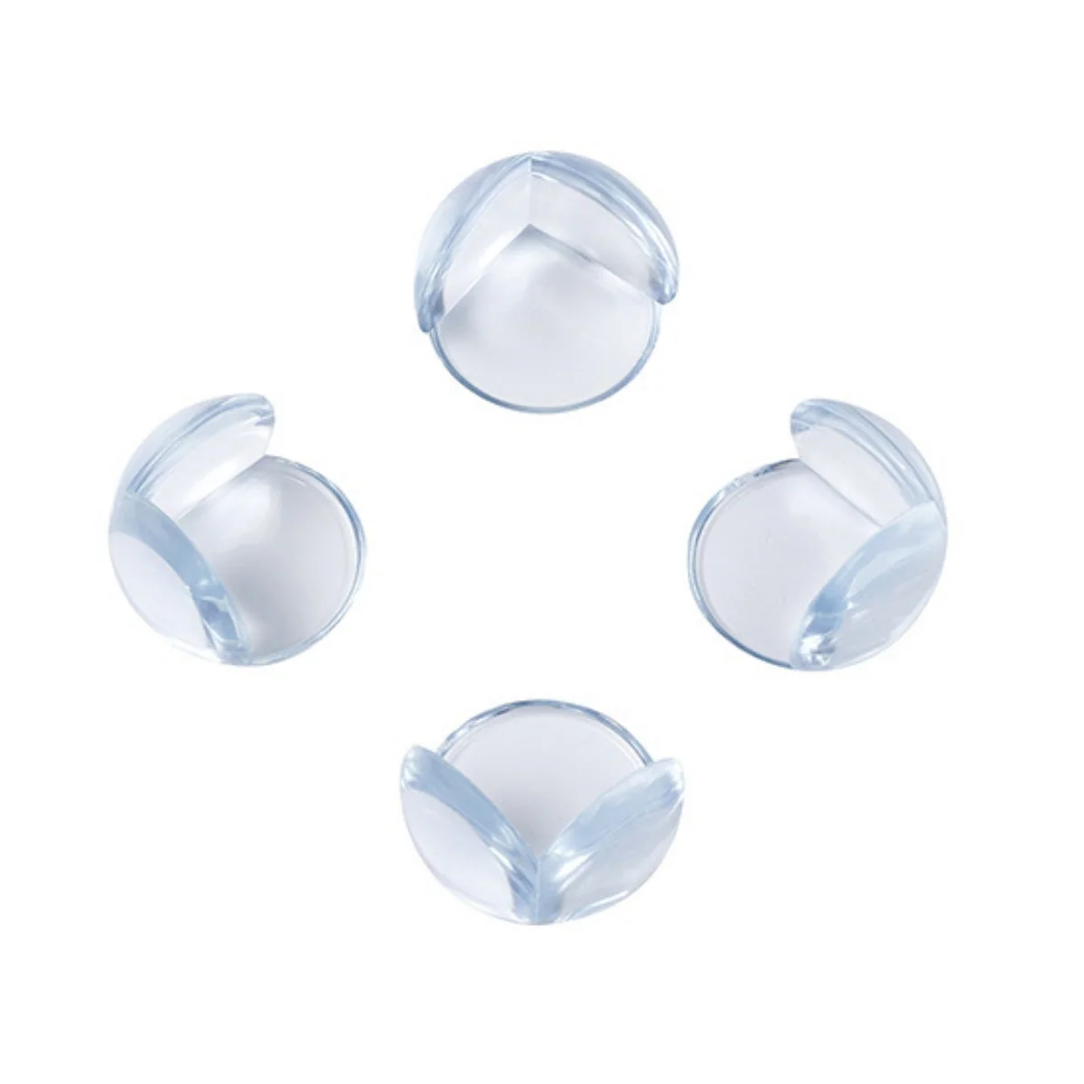 Pack De 4 Esquineros De Seguridad Transparentes