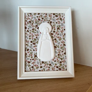 Cerámica enmarcada Virgen María EN06-T229