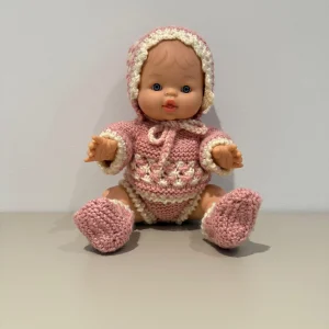 Muñeca Pocholita rosa bodoques