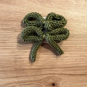 Pack 2 lazos con pinza verde