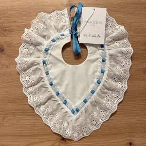 Babero alfiler azul Francia