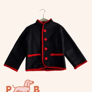 Autríaca lana azul marino