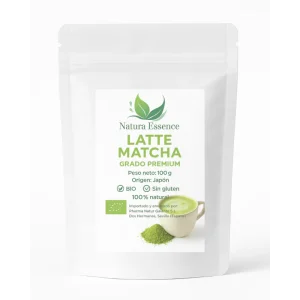 Matcha Latte Eco 100 Gramos – Té Matcha Premium Con Avena Y Coco Ecológicos