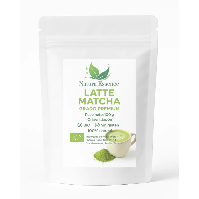 Matcha Latte Eco 100 Gramos – Té Matcha Premium Con Avena Y Coco Ecológicos
