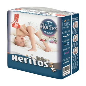 Pañales Neritos Baby by Moltex T6 30 uds