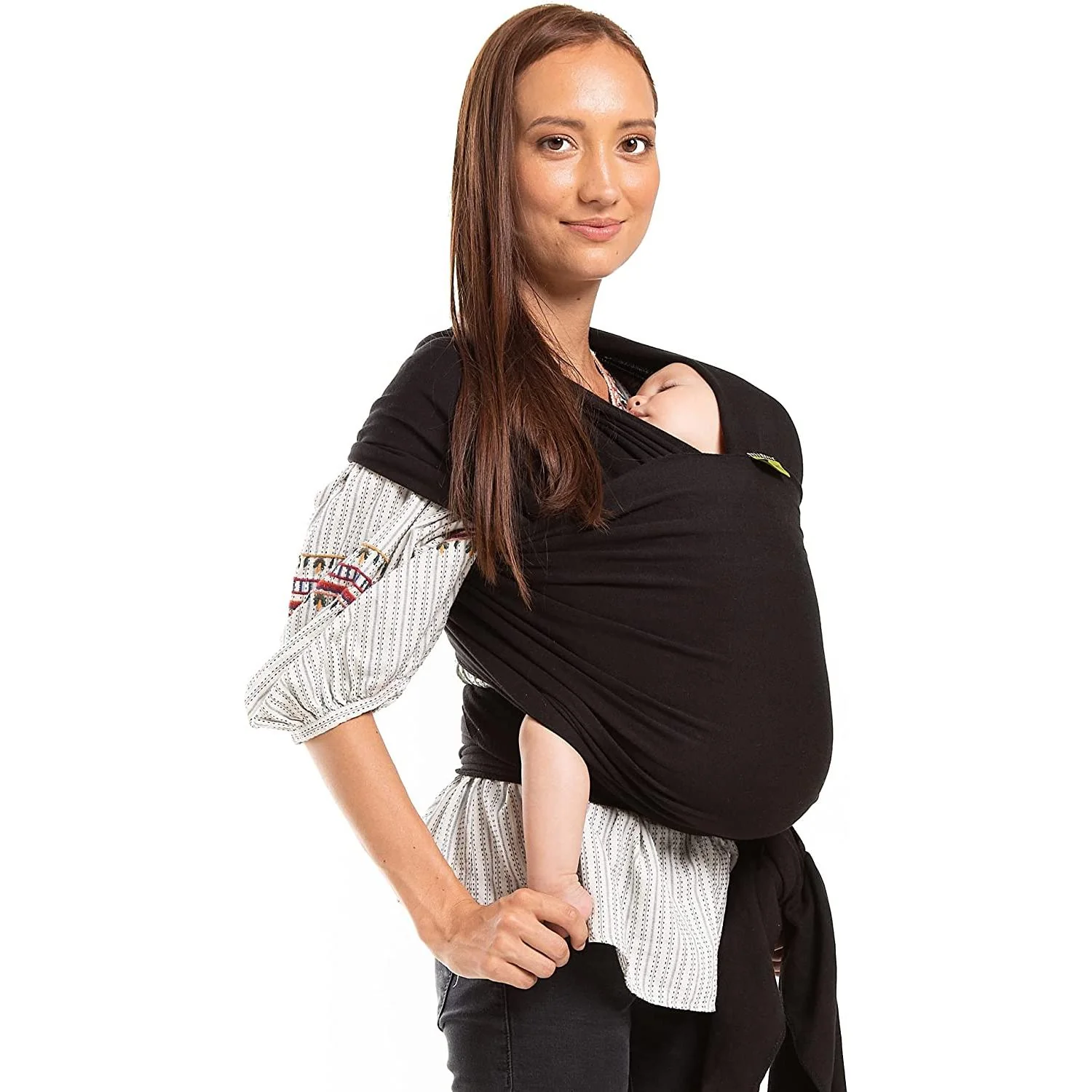 Fular Elástico Portabebé, Boba Wrap Black