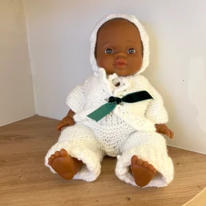 Muñeca Pocholita lazo verde