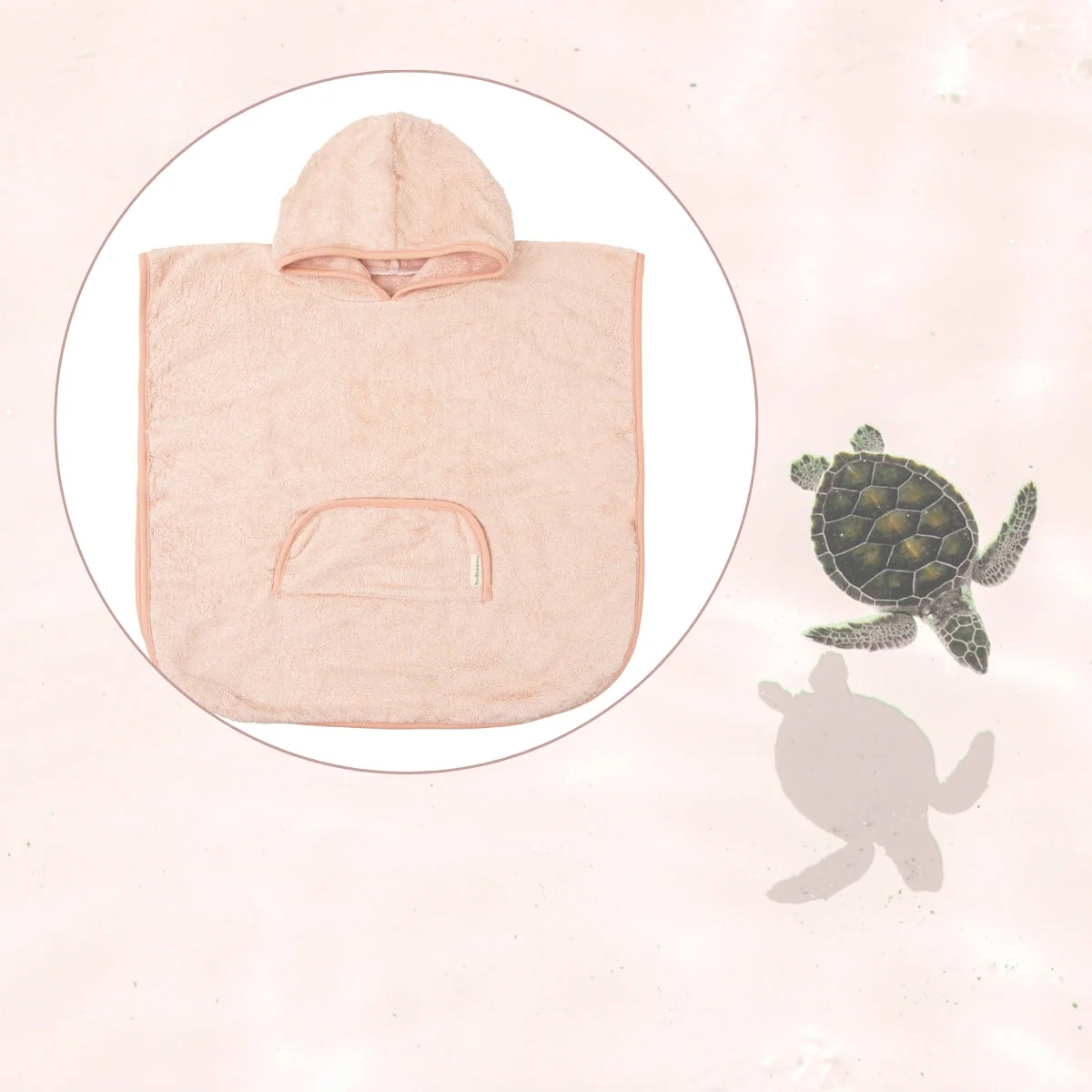 Dafne Poncho Toalla De Baño Bebe 12-36m - Imagen 3