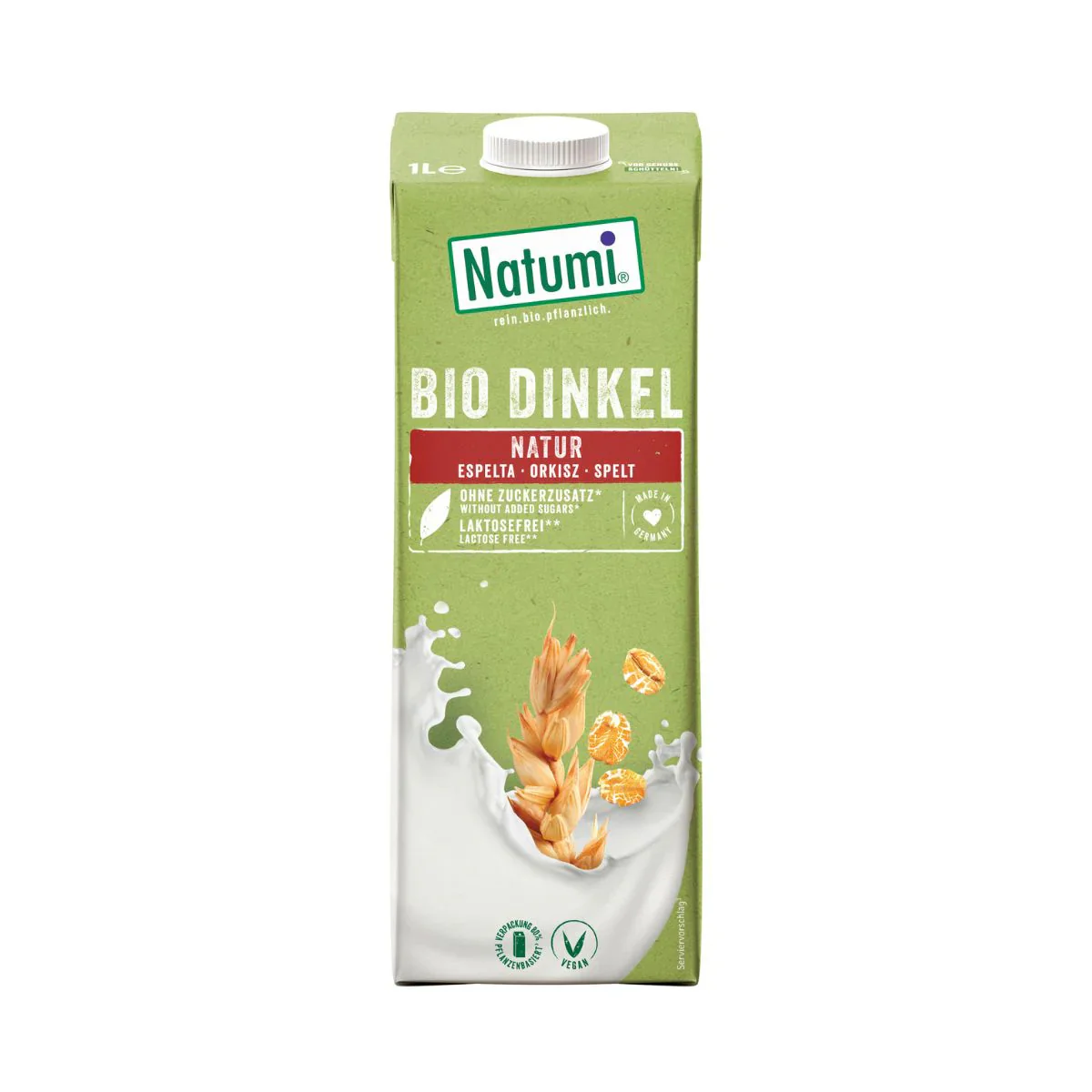 Pack 8x Bebida Espelta BIO Natumi 1L - Imagen 2