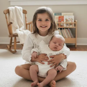 Blusa cuello nido cruda rayita