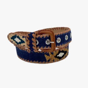 Cinturón argentino azul marino