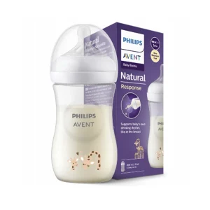 Biberon Avent Natural 3.0 1m+ 260ml/9Oz DECORADO