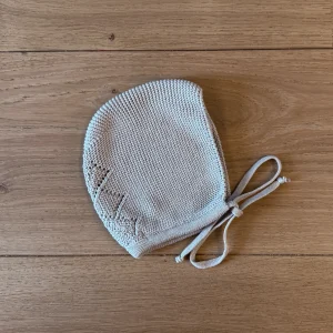 Capota algodón gris perla