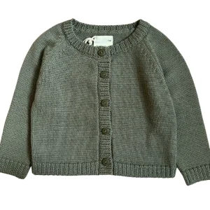 Chaqueta gruesa merino verde