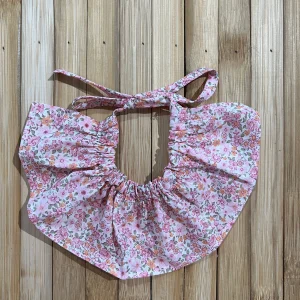 Cuello Flores rosas S (0-9m)