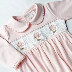 Pijama enterizo globos rosa