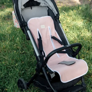 Colchoneta silla paseo estrecha rosa