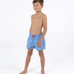 Bañador flores azules