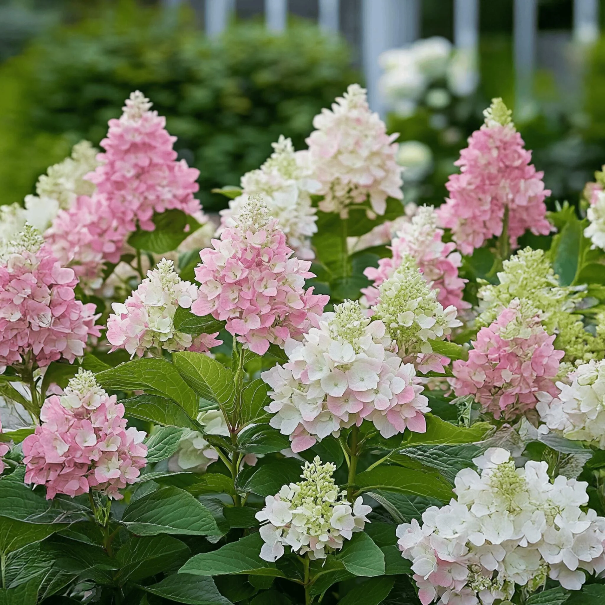 Hortensia - 2 Pzs - Hydrangea Paniculata 'pinky Winky' - Altura 25-40cm - ⌀19cm - Imagen 4