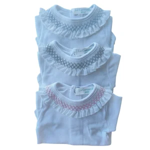 Body M/L Punto Smock Gris Aluminio CH40