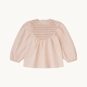 Blusa Federica rosa empolvado