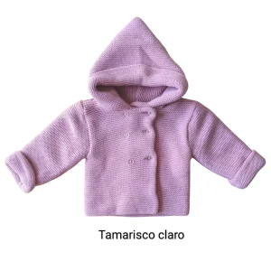 Abrigo con Capucha Tamarisco claro