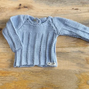 Jersey Lulú azul empolvado