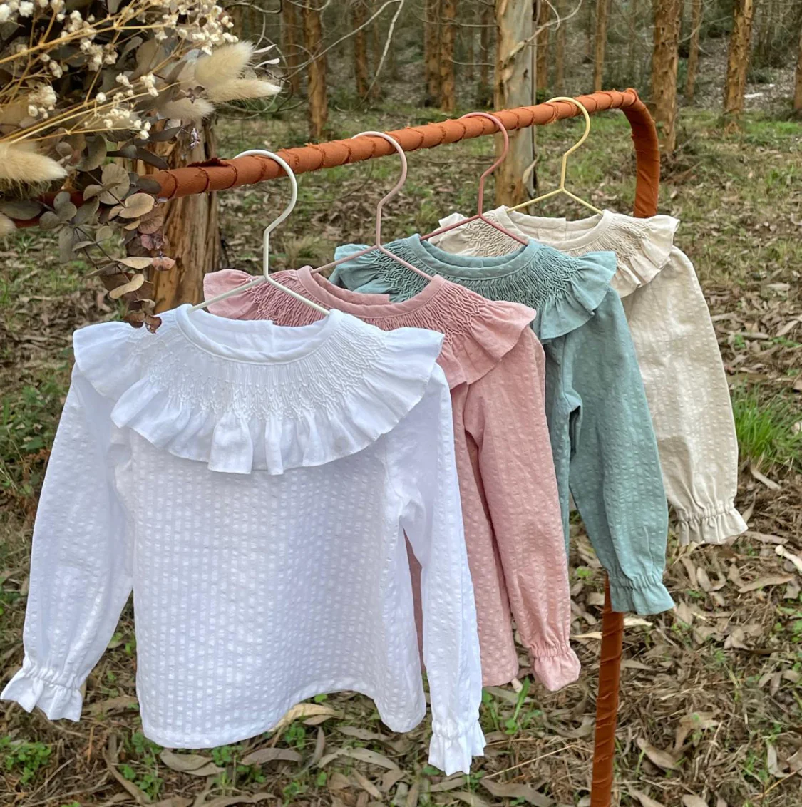 Blusa cuello nido rosa - Imagen 2