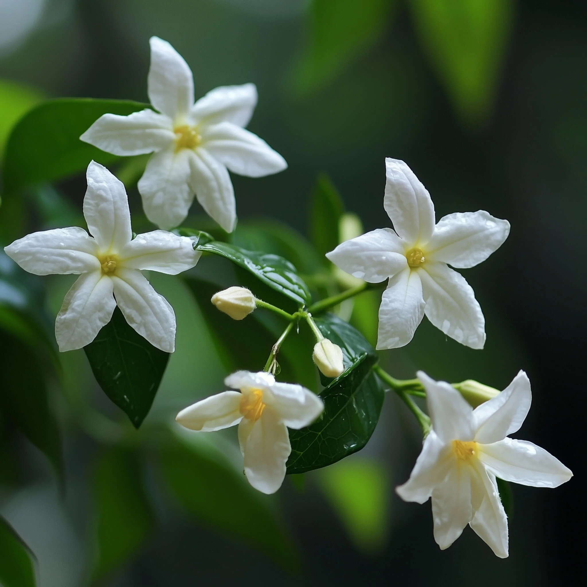 Jazmín Estrellado - 3 Pzs - Jasminum 'officinale's - Altura 25-40cm - ⌀9cm - Imagen 2