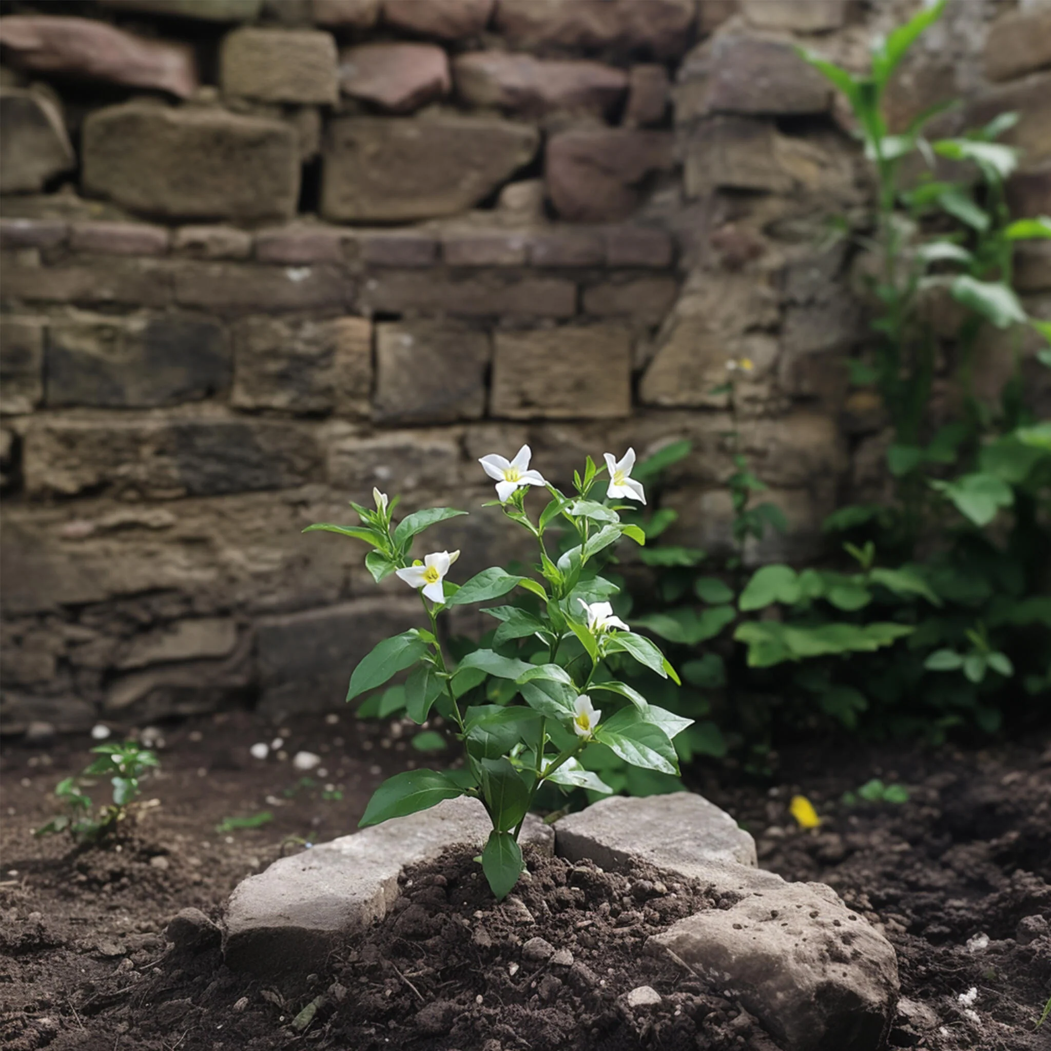 Jazmín Estrellado - 6 Pzs - Jasminum 'officinale' - Altura 25-40cm - ⌀9cm - Imagen 5