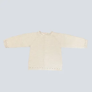 Jersey bebé lana crudo