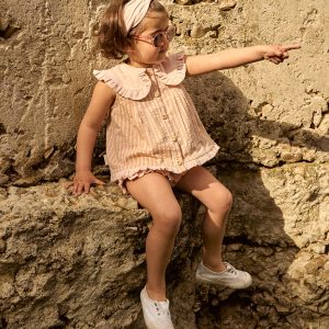 Blusa Jaretas Mahón Melocotón