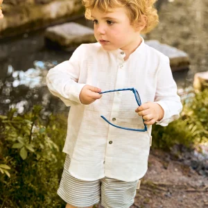 Bermuda Balmaseda Rayas Denim