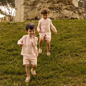 Camisa Mahón Melocotón