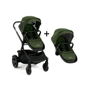 Carriola Doble Nuna DEMI GROW + Asiento Adicional