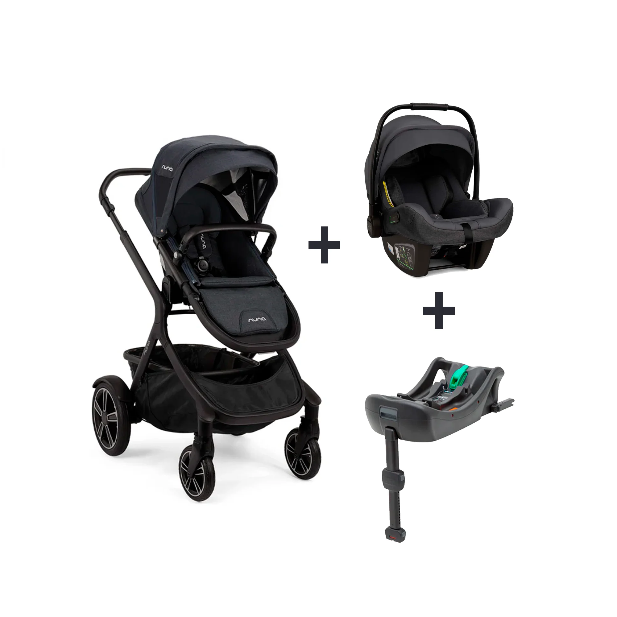 Carriola Nuna Travel System DEMI GROW + PIPA NEXT
