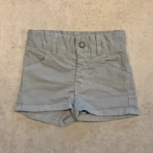 Pantalón corto denim piedra