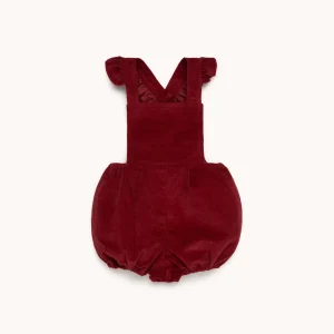 Peto pana burdeos volantes