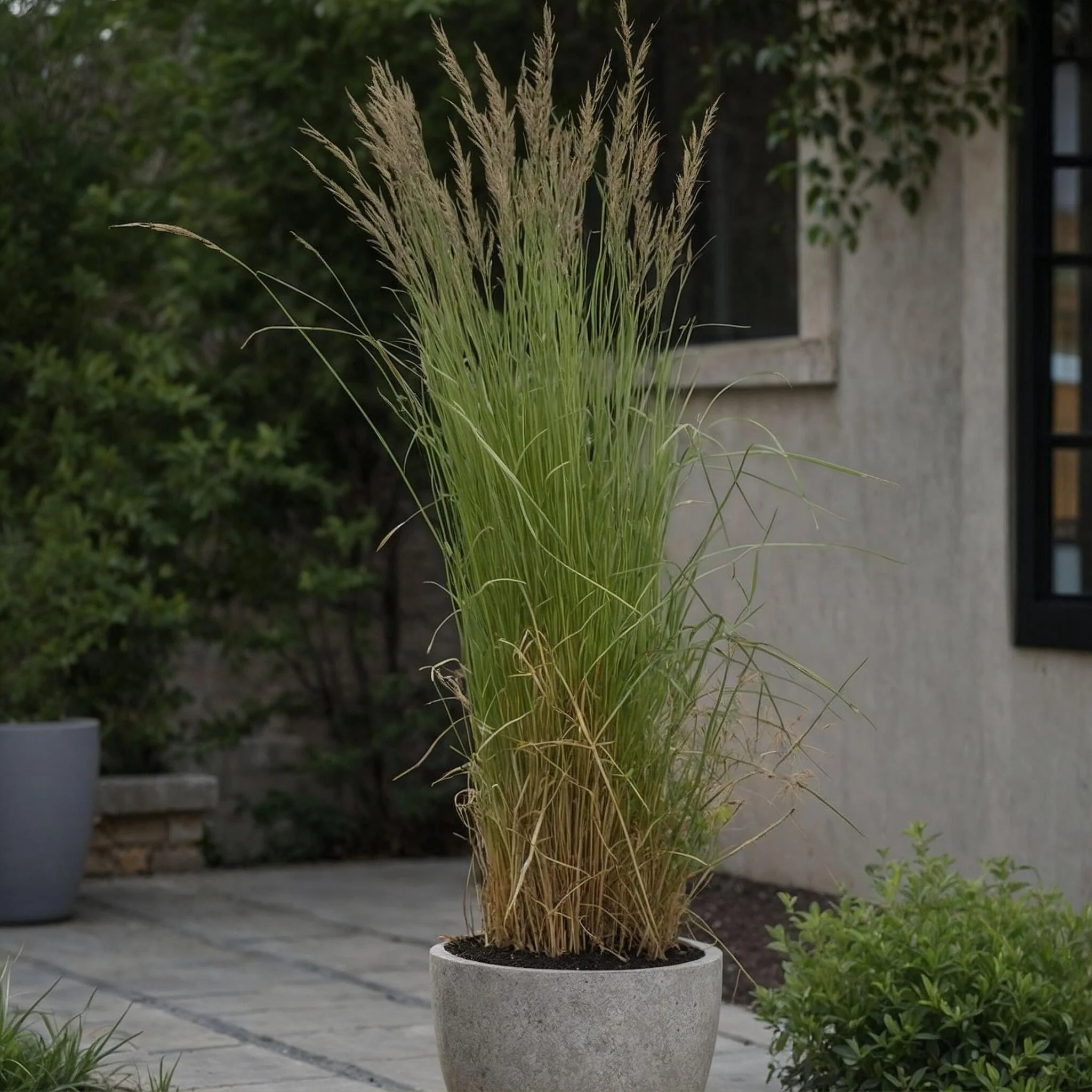 Plantas De Hierba De Caña - 2 Pzs - Calamagrostis 'overdam' - A20-30cm - ⌀23cm - Imagen 2