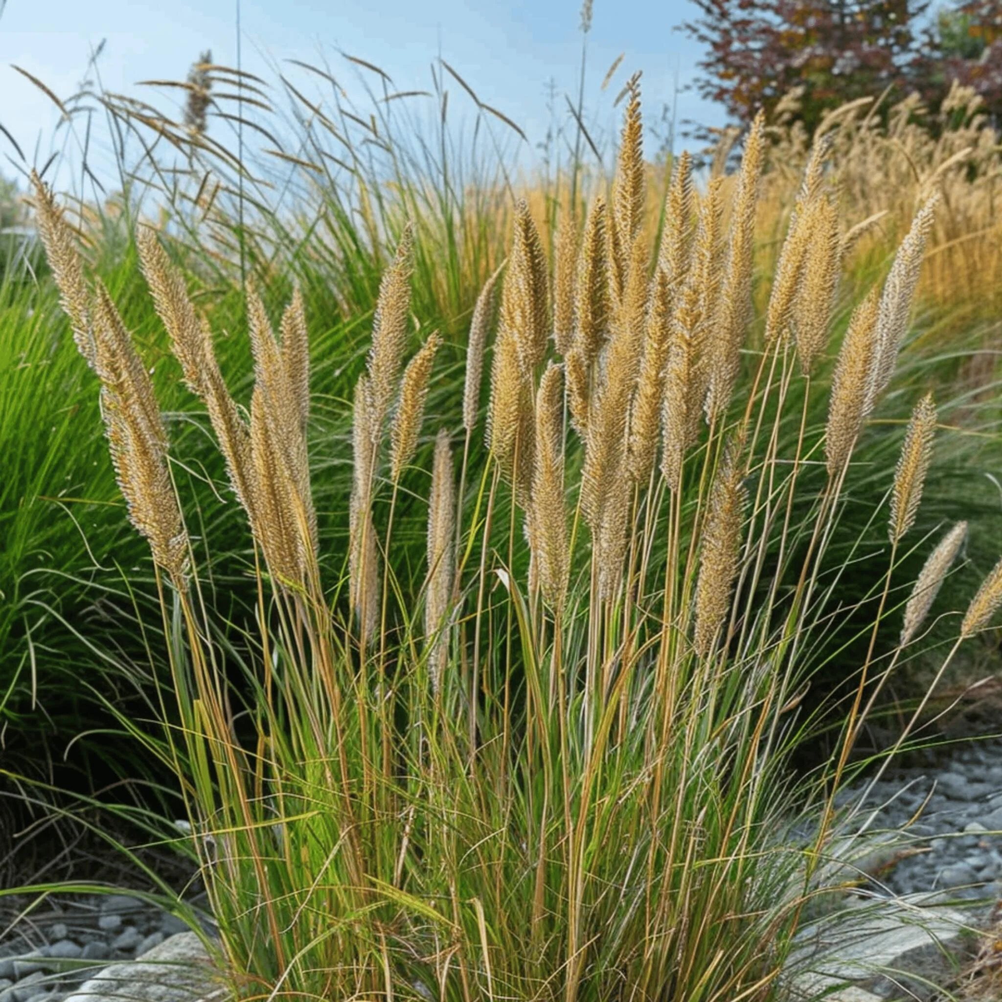Plantas De Hierba De Caña - 2 Pzs - Calamagrostis 'overdam' - A20-30cm - ⌀23cm - Imagen 3