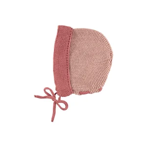 Capota algodón bicolor rosa