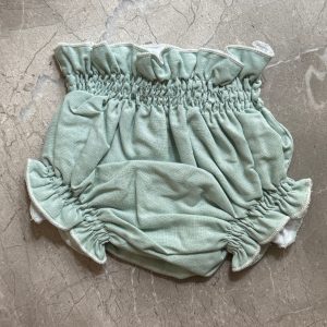 Cubrepañal verde menta