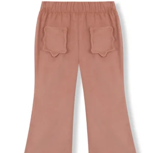 Pantalón campana micropana rosa