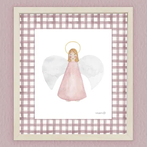 Lámina Angelita de la guarda – malva