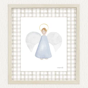 Lámina Angel de la guarda – beige