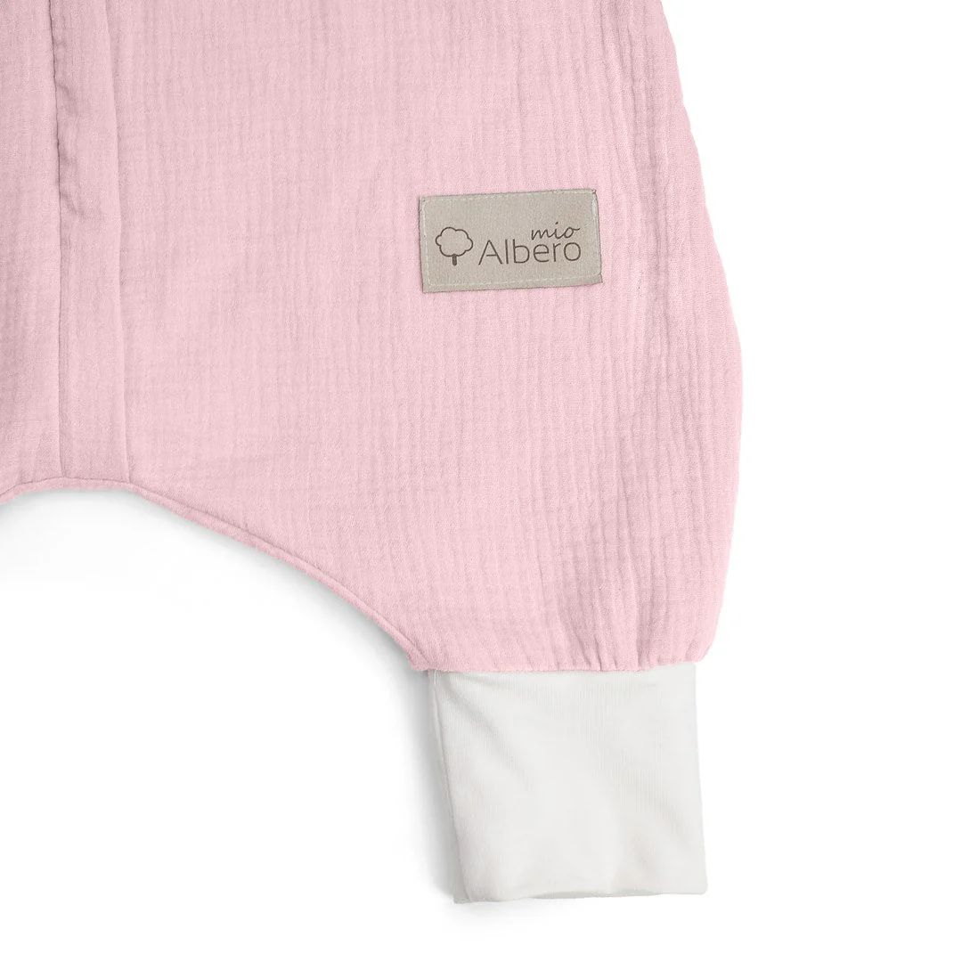 Pijama Manta Con Pies Saco De Dormir T-s Tog 0,5 12-36m Muselina Rosa - Imagen 2